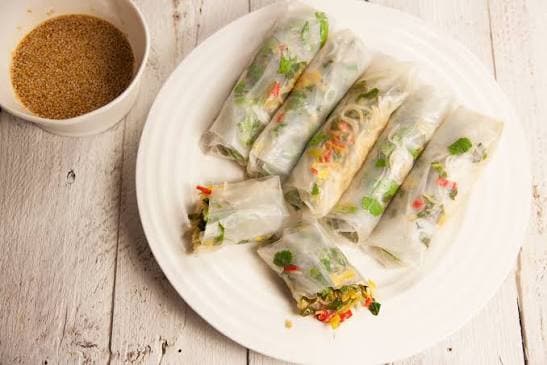 Vietnamese veg parcels