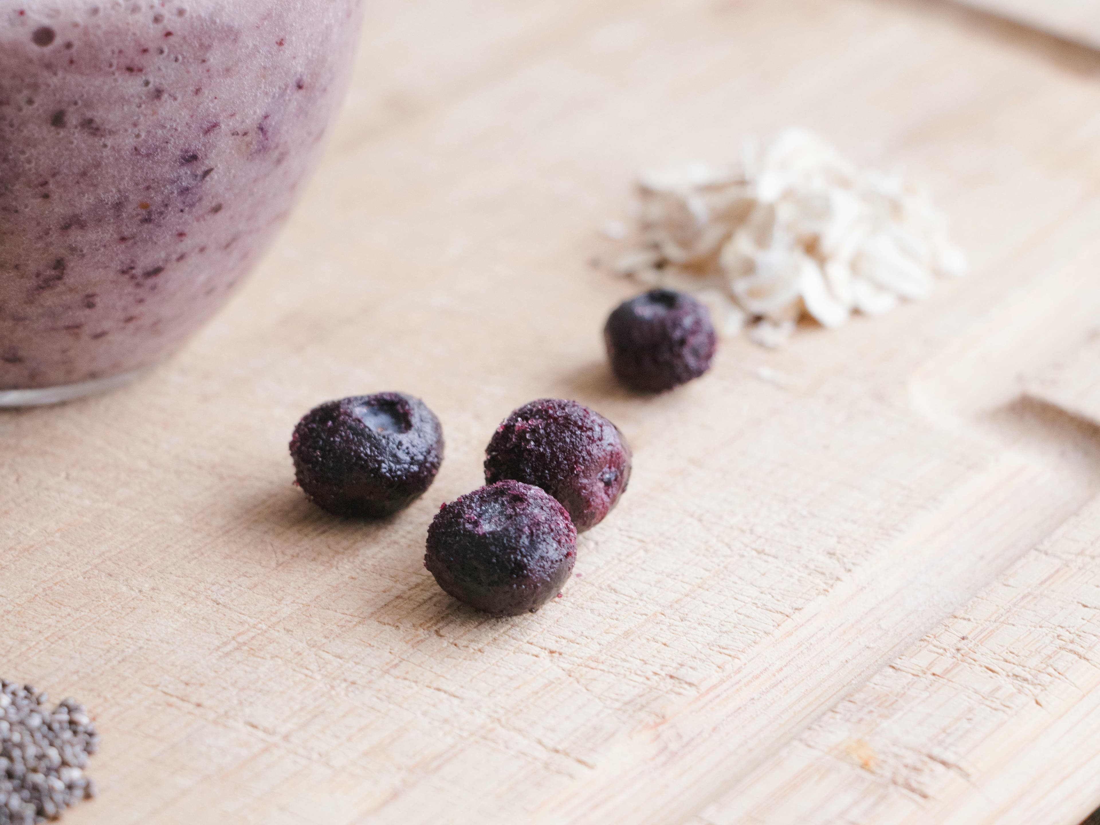 Wild Blueberry Smoothie