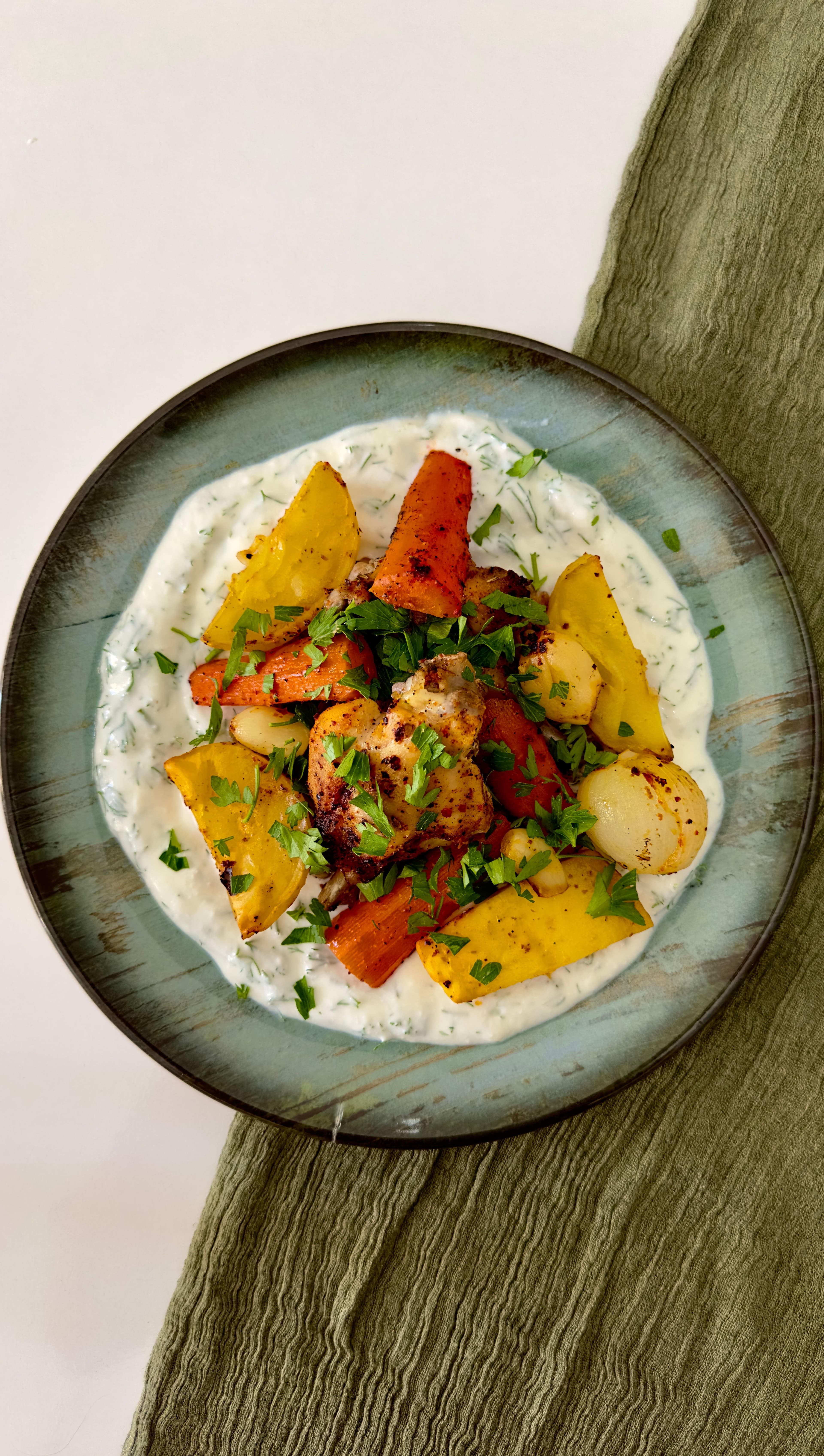 Za'atar Roasted Vegetables