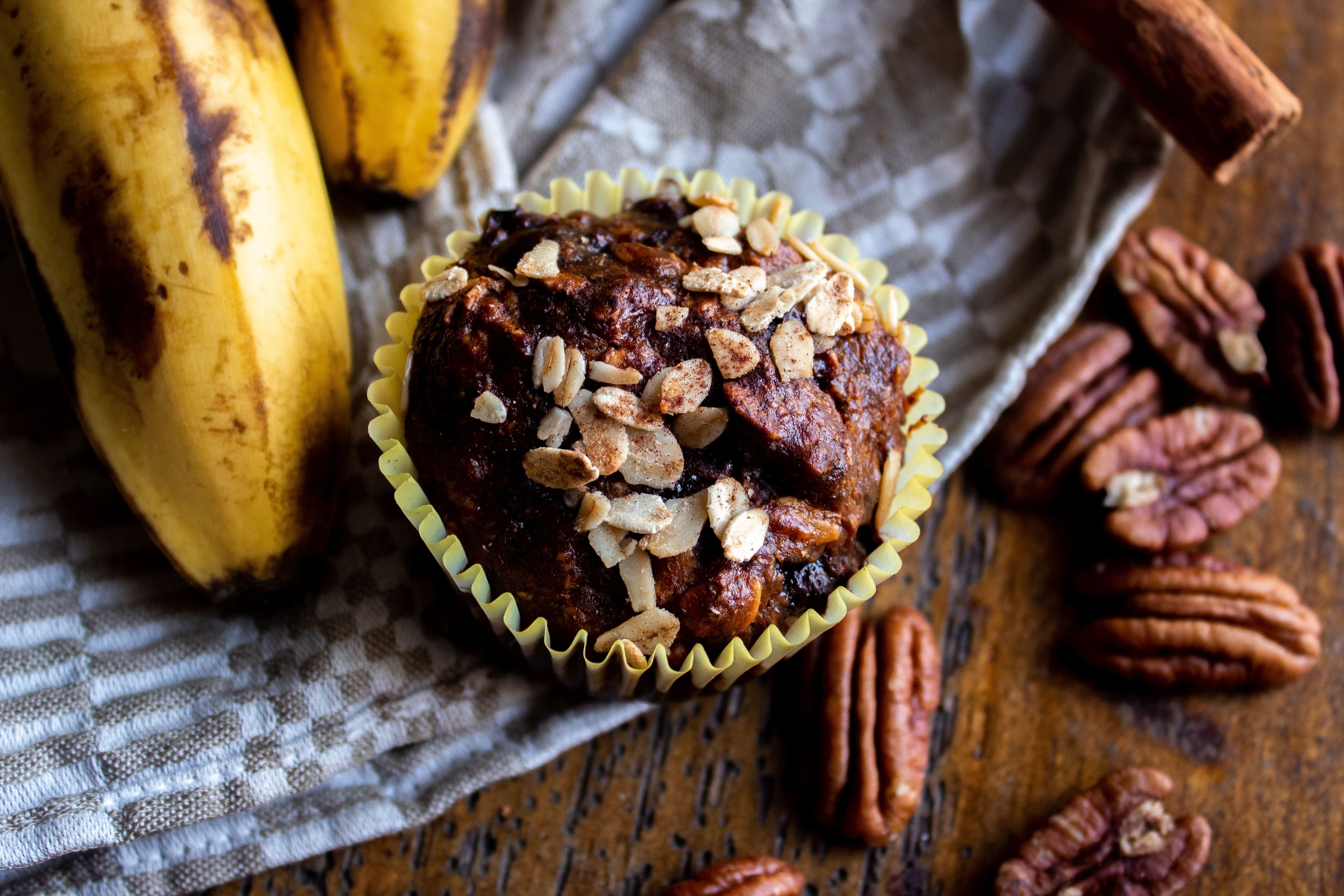 Zucchini Oat Breakfast Muffins