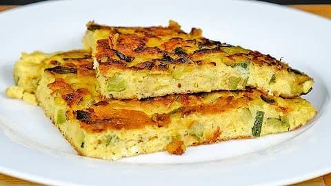 Zucchini and Basil Frittata
