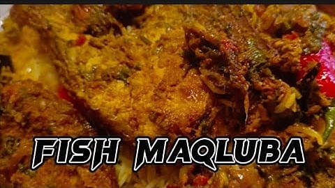 Jordanian Maqluba Fish